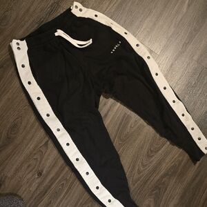 YoungLA Black and White Joggers